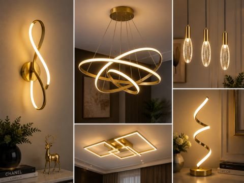Modern architectural LED decorative lights