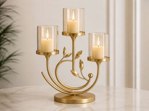 Elegant candle stands